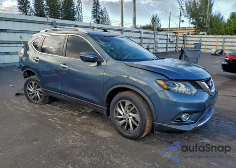2014 Nissan Rogue S z USA, uszkodzony, nr VIN 5N1AT2MT6EC817003